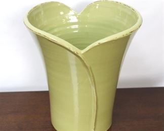 522 - Chelsea House pottery vase 12" tall