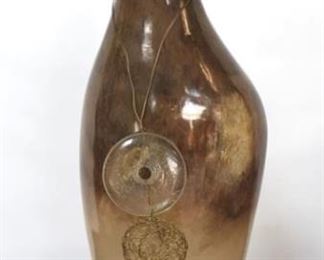 565 - Chelsea House glass vase 19 1/2" tall