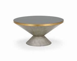 581 - Chelsea House NY round cocktail table 17 1/2 x 34