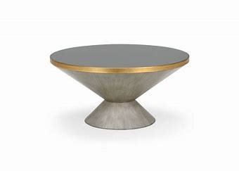 581 - Chelsea House NY round cocktail table 17 1/2 x 34