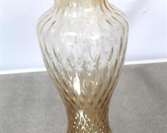 638 - Chelsea House glass vase 16" tall