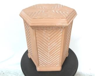 829 - Chelsea House terra cotta pottery stand 17 1/2 x 15 1/2