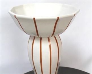 842 - Chelsea House pottery vase 13 3/4" tall