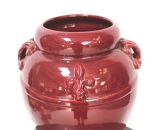853 - Chelsea House pottery vase 17" tall