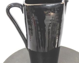 914 - Chelsea House pottery pitcher 14" tall