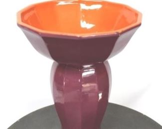 915 - Chelsea House pottery vase 14 1/2" tall