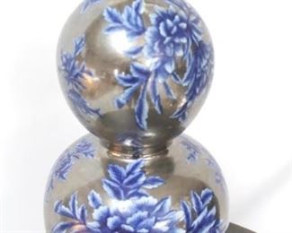 919 - Chelsea House Oriental style vase 17 1/2" tall