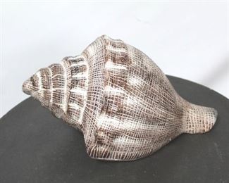 1000 - Chelsea House art pottery seashell 14" long