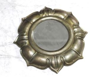 1003 - Chelsea House metal mirror 17" round