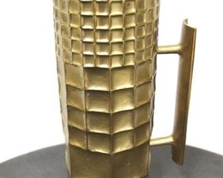 1054 - Chelsea House brass vase 10" tall