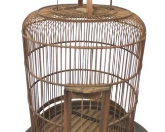 1100 - Chelsea House wooden birdcage 22" tall