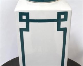 1107 - Chelsea House pottery jar 17" tall