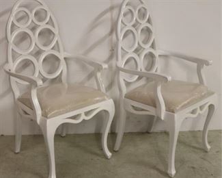 7114l - Alden Parkes pair of arm chairs