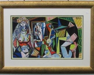 9005x - Women of Algiers Giclee by Pablo Picasso 32 1/2 x 23 1/2