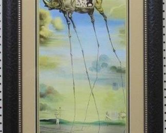 9017 - Celestial Ride Giclee by Salvador Dali 20 1/2 x 34 1/2
