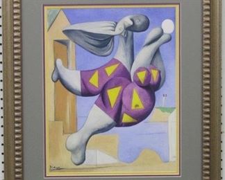 9019 - Bather w/ Beach Ball Giclee by Pablo Picasso 24 x 28
