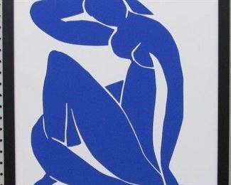 9033 - Blue Nude Giclee on Canvas by Henri Matisse 20 x 26