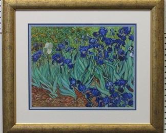 9039 - Irises Giclee by Vincent Van Gogh 24 x 28