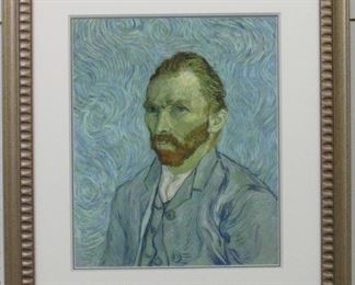9043 - Self Portrait Giclee by Vincent Van Gogh 21 x 24