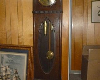 gorgeous antique grandfather clock