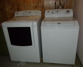 Nice washer & electric dryer