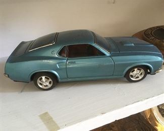 Vintage Mach 1 Mustang battery Operated toy car