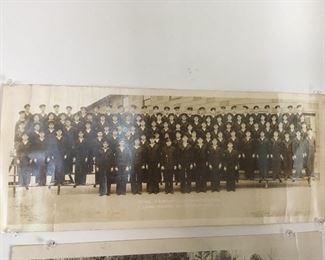 Naval Training Accadamy WW2 group photograph