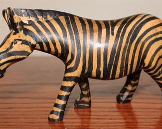 Carved Zebra