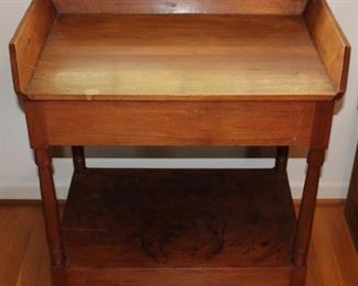 Vintage Wood Table Stand