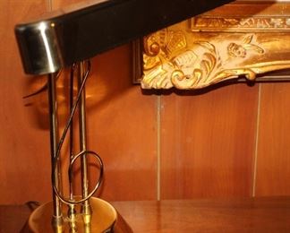 Brass Musical Note Lamp
