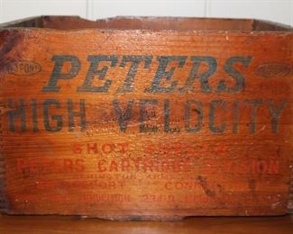 Vintage Peters High Velocity Dovetail Box