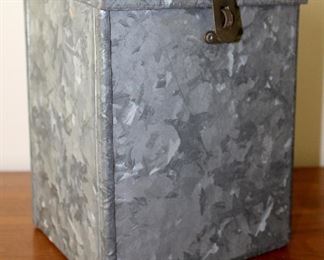 Vintage Galvanized Box