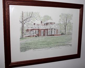 Monticello Print