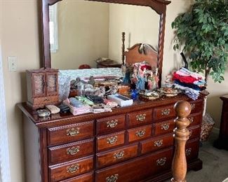 American Drew Cherry Grove Triple Dresser