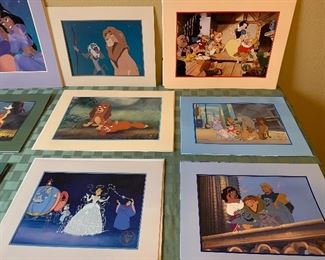 Numerous Disney Lithographs