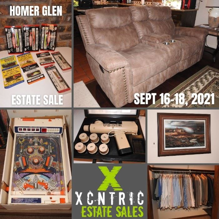 Homer Glen Estate Sale by Xcntric Estate Sales.