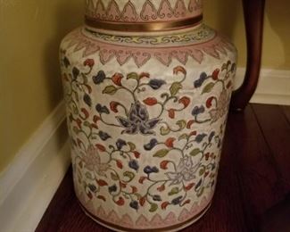 Oriental Urn with Lid