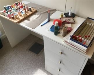 Desk again - closeup of some of the items