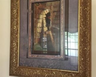 Beautiful glass covered picture