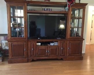 Beautiful wall unit has sold - TV (42”) is still for sale