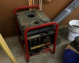 Shop - 500 watt generator