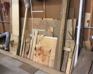 Lots of different types of lumber