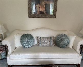 Chippendale sofa - immaculate