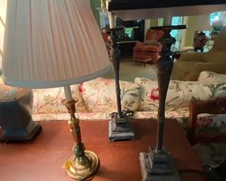Assorted Table lamps $35 each