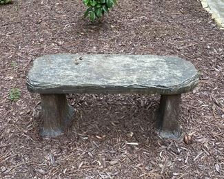 cement bench $125