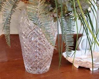 Fine crystal vases
