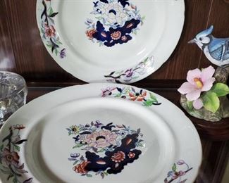 Antique oriental plates 