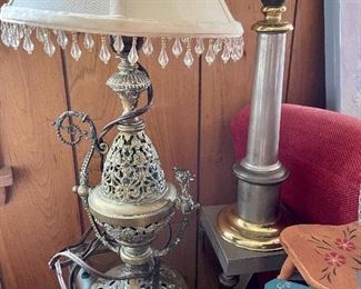 Old & new metal lamps 