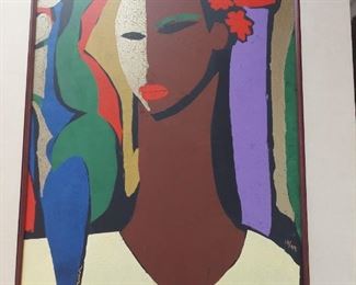 "DELILAH" Hand Pulled sold out and sold by the artist $4500