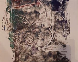 Estate signed Hand Pulled $400.00